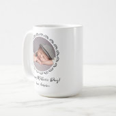 ベビーカスタムフォトマザーズデイ コーヒーマグカップ (正面左)