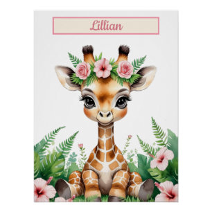 ベビーカスタムモンキー子供部屋ウォールアート ポスター