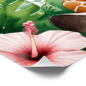 ベビーカスタムモンキー子供部屋ウォールアート ポスター (コーナー)