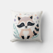 ベビーカスタムラクーン子供部屋ボホピロー クッション (正面)