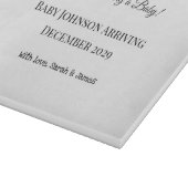 ベビーカスタムリビールカード カッティングボード (角)