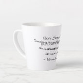 ベビーカスタムリビールカード カフェラテマグ (左アングル)