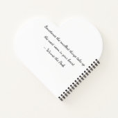 ベビーカスタムリビールカード ノートブック (裏面)