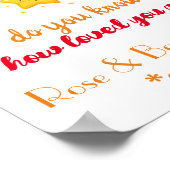 ベビーカスタム三つ子子供部屋デコール、星、ポスター ポスター (角)