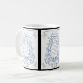 ベビーカスタム名意味カップ – 親への贈り物 コーヒーマグカップ (正面左)