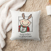 ベビーカスタム第1回クリスマスライトスキントーン顔 クッション (ブランケット)