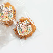 ベビーカスタム誕生日ステッカー党の好意ウッドランド シール