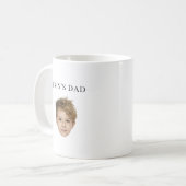 ベビーカスタム顔ファーザーズカスタムデイベビー顔ポート コーヒーマグカップ (正面左)