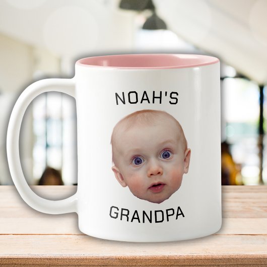 ベビーカスタム顔マググ | ベビーカスタムフォトマグカップ ツートーンマグカップ