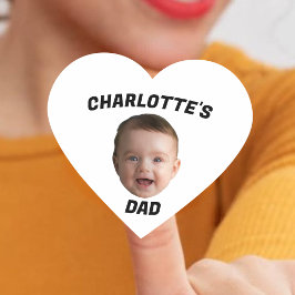 ベビーカスタム顔、カスタムニューダッド ハートシール