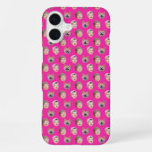 ベビーカスタム顔、カスタム家族3枚の写真 iPhoneケース (裏面)