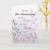 ベビーカスタム3周年の損失 カード (黄色い花)