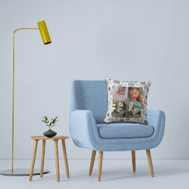 ベビーカスタム4フォトコラージュ クッション