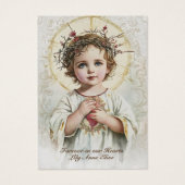 ベビーカトリック葬儀記念聖札 –  (正面)