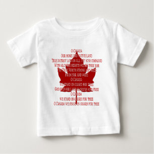 ベビーカナダAnthem Tシャツお土産Canada Tee ベビーTシャツ
