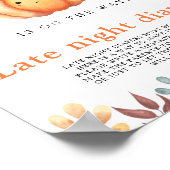 ベビーカボチャ\深夜おむつゲーム ポスター (角)