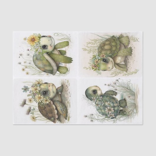 ベビーカメ 薄葉紙 (正面)