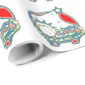 ベビーカラフルイエスがベツレヘムの星の下 ラッピングペーパー (ロールコーナー)