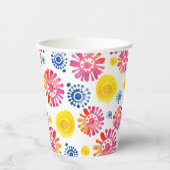 ベビーカラフルシャワーメキシカンフェスタ 紙コップ (正面)