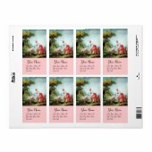 ベビーカラフルシャワー ラベル (フルシート)