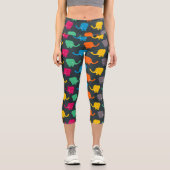 ベビーカラフルゾウ カプリレギンス (正面)