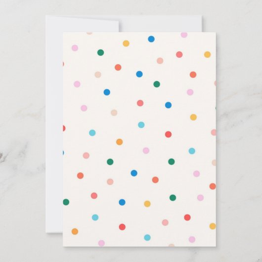 ベビーカンガルーへのベビーシャワーの招待 招待状 (裏面)