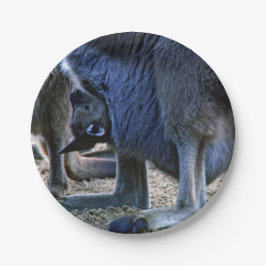 ベビーカンガルー母ポーチ – オーストラリア ペーパープレート