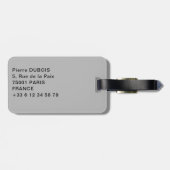 ベビーカンガルー母ポーチ – オーストラリア ラゲッジタグ (裏面横)