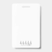 ベビーカーシートCHD警告バッジ バッジ (Back)