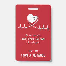 ベビーカーシートCHD警告バッジ バッジ