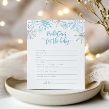 ベビーカードの青色銀雪片の予測