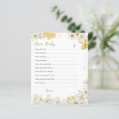 ベビーカードの願い（昆虫）マルハナバチビーイエローシャワー (スタンド正面)