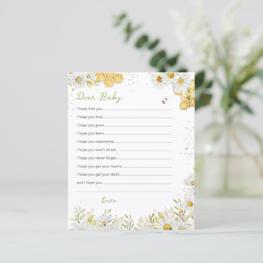 ベビーカードの願い(昆虫)マルハナバチビーイエローシャワー (スタンド正面)