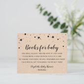 ベビーカードテンプレートベビーシャワーパーティー用の本 (スタンド正面)