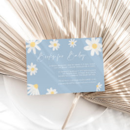 ベビーカードデイジーダスティブルー ノートカード