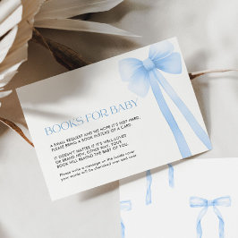 ベビーカードブルーボウ用ブック エンクロージャーカード