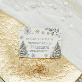 ベビーカード冬ワンダーランドの本 エンクロージャーカード