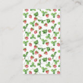 ベビーカード用いちご本 エンクロージャーカード (裏面)