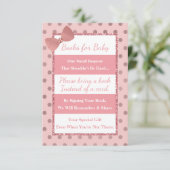 ベビーカード用の書籍、チッキングピンク エンクロージャーカード (スタンド正面)