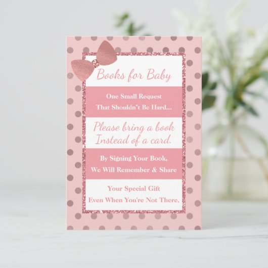 ベビーカード用の書籍、チッキングピンク エンクロージャーカード (スタンド正面)