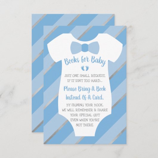 ベビーカード用の書籍、2つの小さな足 エンクロージャーカード (正面/裏面)