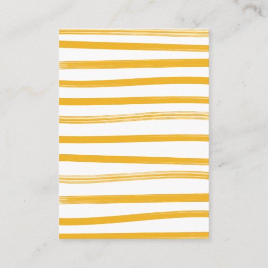 ベビーカード用の泡立て及びビールブック エンクロージャーカード (裏面)