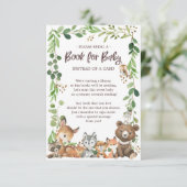 ベビーカード用スイートウッドランド動物ブック エンクロージャーカード (スタンド正面)