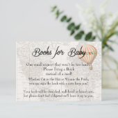 ベビーカード用ブック – ピンクホットエアバルーンガール エンクロージャーカード (スタンド正面)