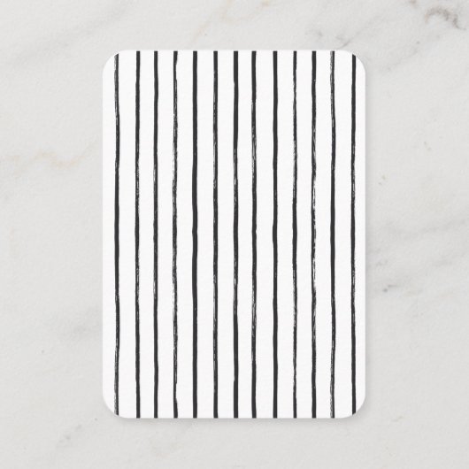 ベビーカード用ブック、ミニマリスト赤ちゃんシャワーベアP プレイスカード (裏面)