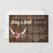 ベビーカード用ベビシャワーブック 招待状 (正面)