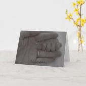 ベビーカード カード (黄色い花)