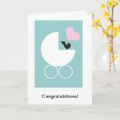 ベビーカード カード (黄色い花)