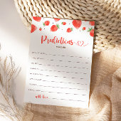 ベビーカード、ベリースイートベビーシャワーの予測 招待状