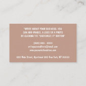 ベビーカーベビーシッター託児所子供部屋 名刺 (裏面)